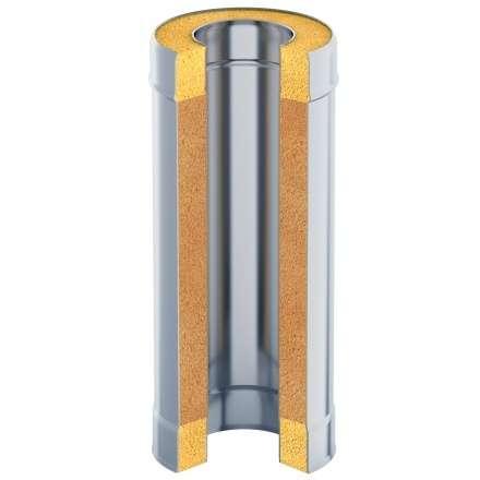 Труба-термо 0,5 м GS AISI 430-430-0,8-0,5 мм в Барановичах