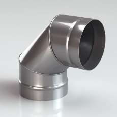 Колено (Отвод) 90 из нерж. ст. 430-0,8 мм купить в Барановичах