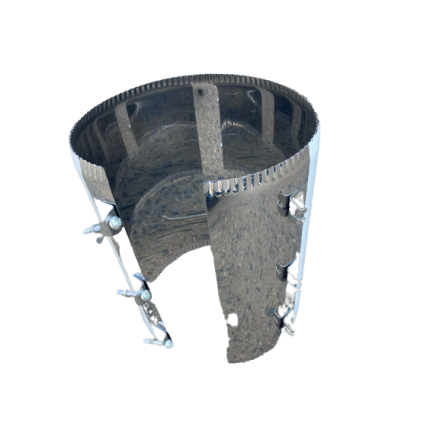 Хомут стяжной усиленный, нерж. ст. 430 Хомут стяжной усиленный, нерж. ст. 430 в Барановичах