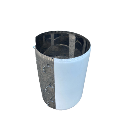 Хомут стяжной усиленный, нерж. ст. 430 в Барановичах