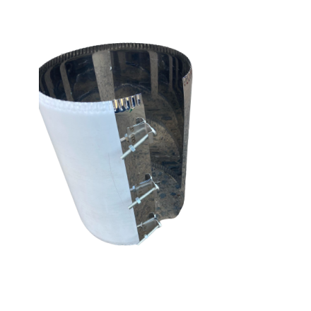 Хомут стяжной усиленный, нерж. ст. 430 в Барановичах