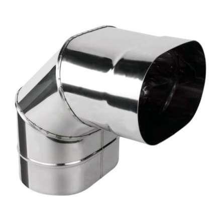 Колено овал. сечения (Отвод) 90 из нерж. ст. 304-0,8 мм, горизонт купить в Барановичах