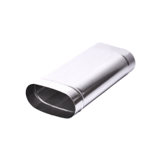 Труба овал. сечения (вставка) L-500 мм из нерж. ст. 304-1,0 мм купить в Барановичах