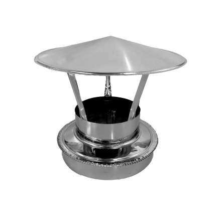 Зонт-оголовок конический из нерж. ст. 304-430 0,5-0,5 мм,  утепл. 30 мм купить в Барановичах