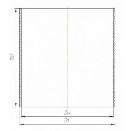 Гильза с конденсатоотводом 2 мм КПД ЧЕРНЫЙ в Барановичах