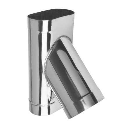 Тройник овальный 45 из нерж. ст. 430-1,0 мм купить в Барановичах