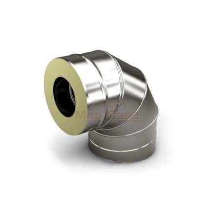 Сэндвич-Колено (Отвод) 90 304-430-0,5-0,5 мм, утепл. 50 мм в Барановичах