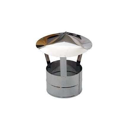 Зонт дымохода из нерж. ст. 304-0,5 мм купить в Барановичах