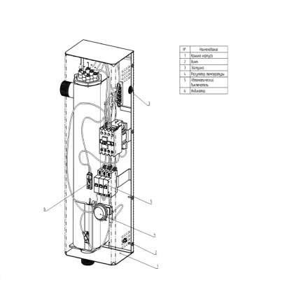 Электрический котёл ElectroVeL ЭВПМ-6_ВКР в Барановичах