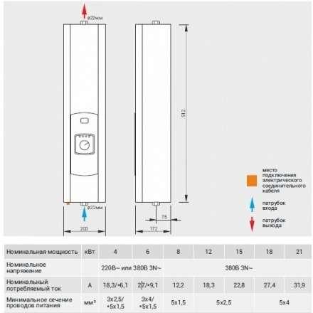 Котел электрический Kospel EKCO A-21 в Барановичах