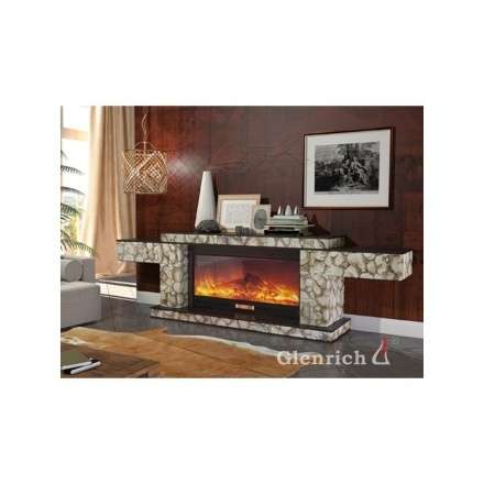 Электрокамин Glenrich Fobos Brass в Барановичах