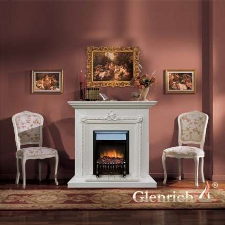 Электрокамин Glenrich Fobos Black в Барановичах