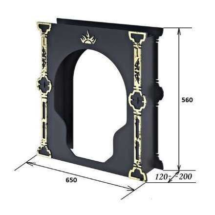 Портал Царь-печи малый стальной в Барановичах
