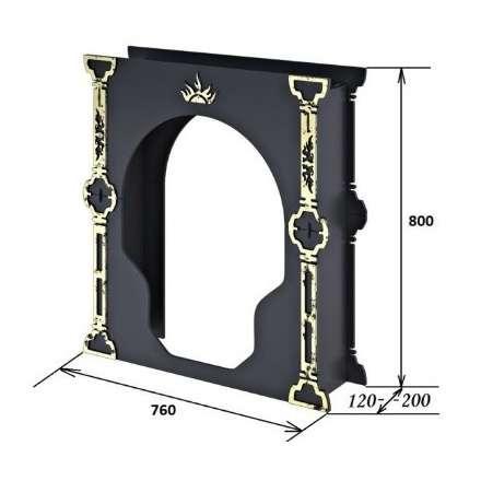 Портал Царь-печи большой стальной в Барановичах