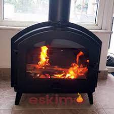 Купить Печь-камин Invicta Stimo в интерьере чугунная в Барановичах в Барановичах