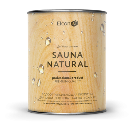 Пропитка для бани и сауны Elcon (Элкон) Sauna Natural 2 л купить в Барановичах