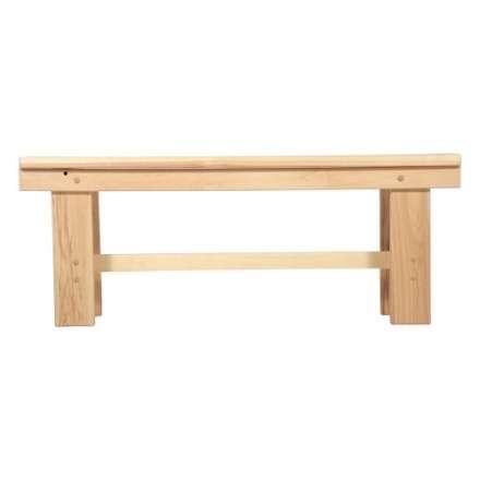 Лавочка разборная 100х33х43 см для бани и сауны (липа) 03600 в Барановичах