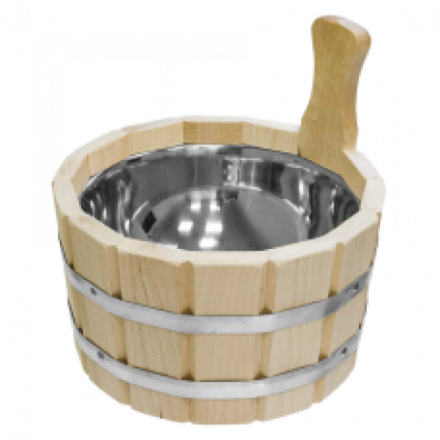 Ушат шайка 3л с нержавеющей вставкой (ЛТ-10) купить в Барановичах