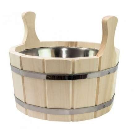 Шайка 5л с нержавеющей вкладкой (ЛТ-12) купить в Барановичах