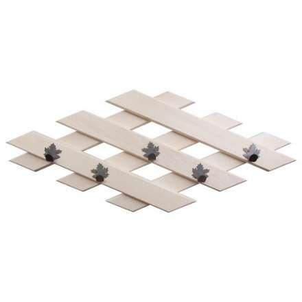 Вешалка Ромб с 5-ю железными кленовыми крючками в Барановичах