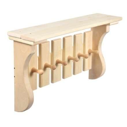 Полка с вешалкой 6 рожков 32412 в Барановичах