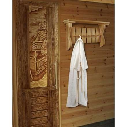 Полка с вешалкой 6 рожков 32412 в Барановичах