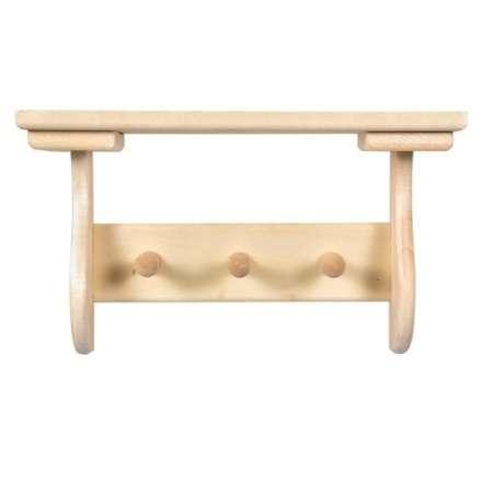 Полка с вешалкой 3 рожка 32413 в Барановичах