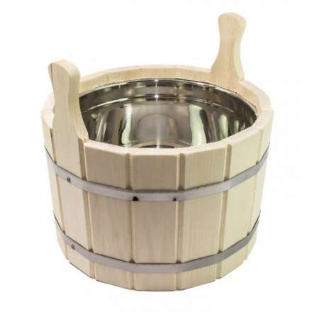 Шайка 10л с нержавеющей вкладкой (ЛТ-9) купить в Барановичах