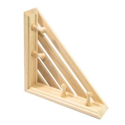 Полка угловая с вешалкой 4 рожка М-46 в Барановичах