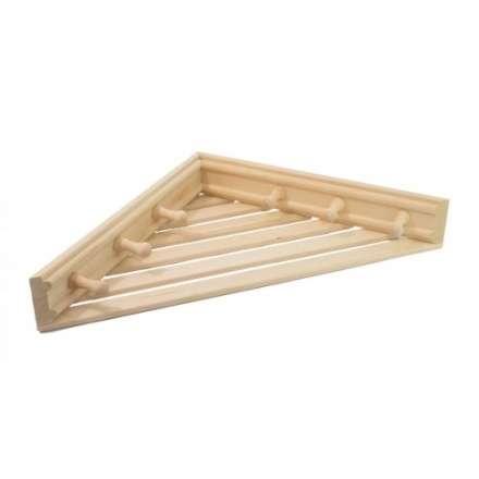 Полка угловая с вешалкой 6 рожков М-47 в Барановичах