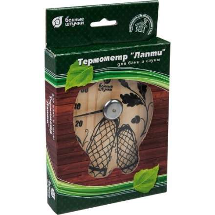 Термометр Лапти для бани и сауны 18040 в Барановичах