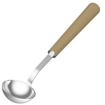 Черпак SAWO 442-MD (из нержавейки с деревянной ручкой) купить в Барановичах