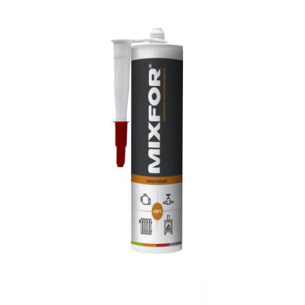Герметик термостойкий силиконовый MIXFOR HiTemp МТ-79 купить в Барановичах