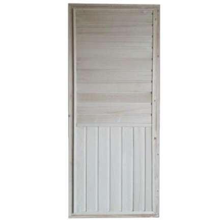 Дверь для бани глухая 1700x700 мм Осина в Барановичах