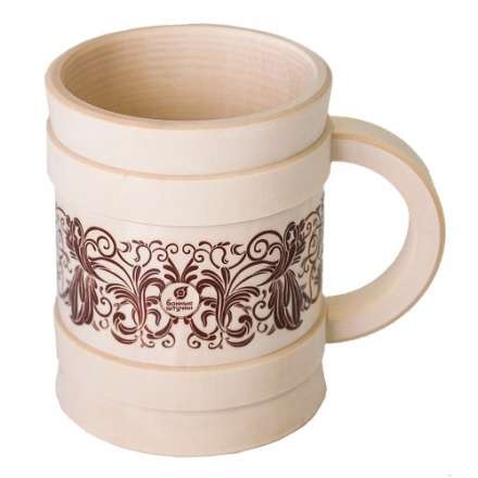 Кружка точёная Бочонок 0.5л 32240 в Барановичах