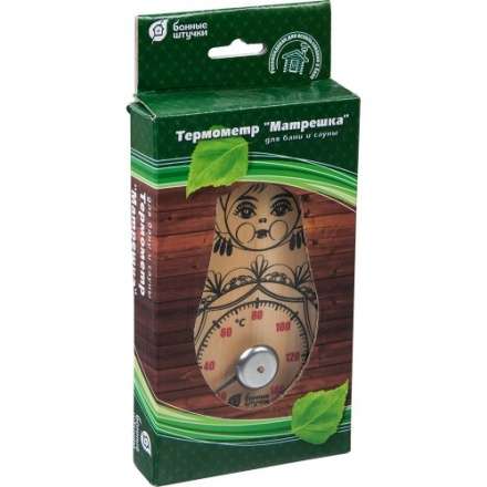 Термометр Матрёшка для бани и сауны 18046 в Барановичах