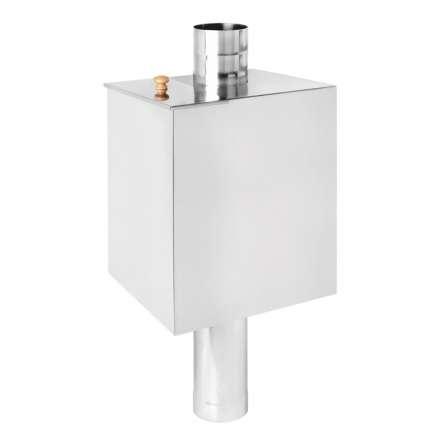 Бак Везувий нерж. 80 л на трубе d120 (прямоуг.) в Барановичах