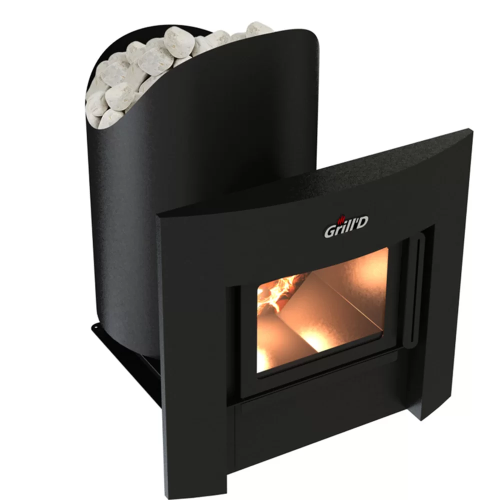 Печь банная Grill'D Aurora 180 Window в Барановичах