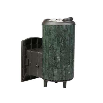 Печь банная ProMetall Атмосфера L+ в ламелях Верде Гватемала наборный рисунок в Барановичах