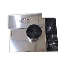 Бак самоварный Прямоугольный d115 мм, 80л; AISI430- 1,0мм в Барановичах