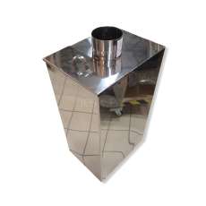 Бак самоварный Прямоугольный d115 мм, 80л; AISI430- 1,0мм в Барановичах