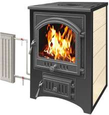 Печь-камин Везувий ПК-01 (205) с плитой и т/о беж.12 кВт купить в Барановичах