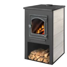 Печь-камин  ЭТНА (ДТ-4С) для дома и дачи купить в Барановичах