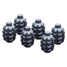 Комплект чугунного заряда (граната) 6шт купить в Барановичах