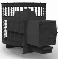 Чугунная банная печь Kennet Бастион 22 сетка витая в Барановичах