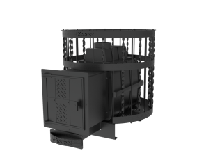 Чугунная банная печь Kennet Бастион 22 сетка витая в Барановичах