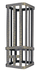 Сетка на трубу для Ураган под ШИБЕР (250х250х250) Гроза 24 купить в Барановичах