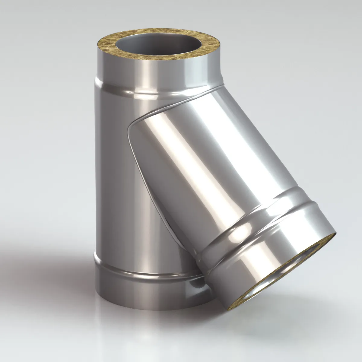 Сэндвич-тройник 45 304/430 0.8, изол. 50 мм купить в Барановичах