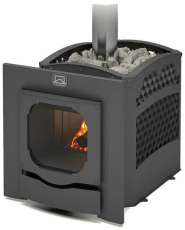 Печь для бани Теплодар БЫЛИНА-СЕТКА-12Ч Панорама (1.2) (без двери БЫЛИНА 16 обрамления) в Барановичах