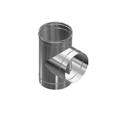 Тройник нерж. (AISI 430/0,5мм) 90* купить в Барановичах